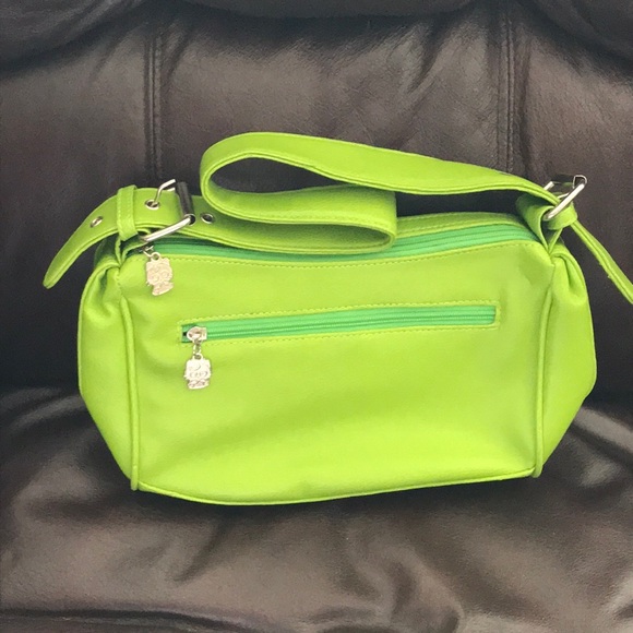 Women’s Lime Green Mini Bag - Picture 2 of 4